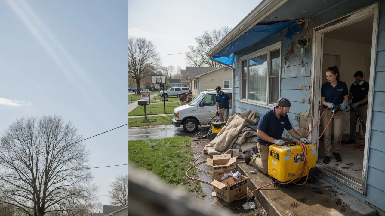 Basement Flood Cleanup in Elizabeth, IN near me